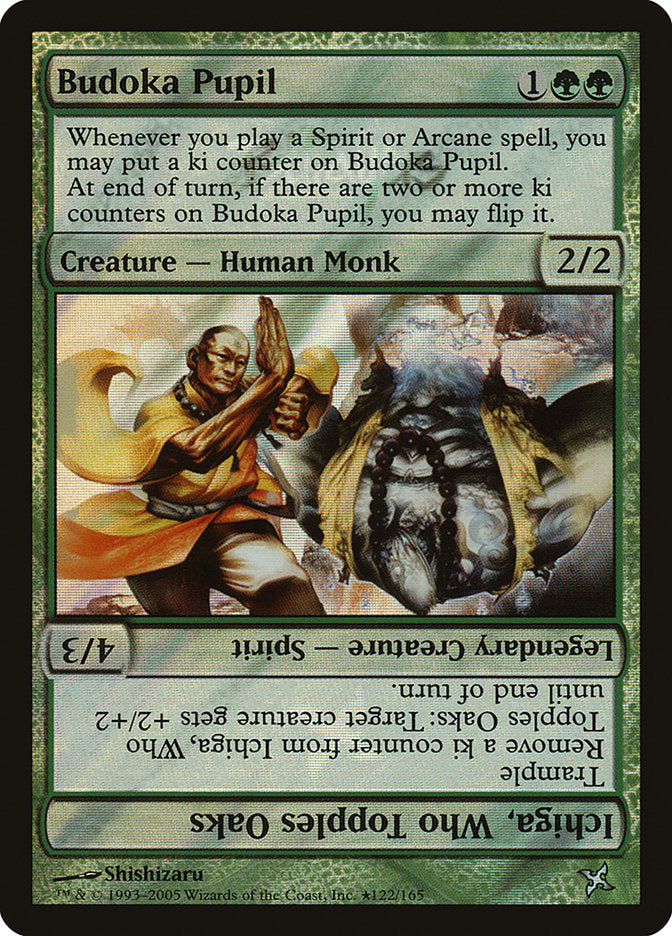 Budoka Pupil // Ichiga, Who Topples Oaks [Betrayers of Kamigawa Promos] MTG Single Magic: The Gathering | Red Claw Gaming