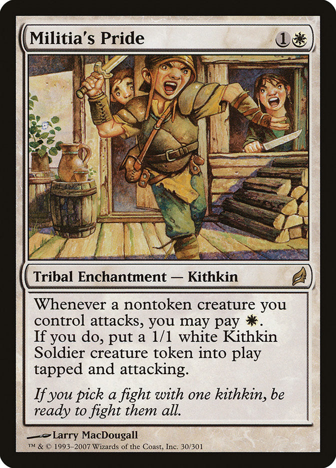 Militia's Pride [Lorwyn] MTG Single Magic: The Gathering | Red Claw Gaming