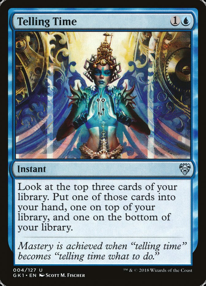 Telling Time [Guilds of Ravnica Guild Kit] MTG Single Magic: The Gathering | Red Claw Gaming