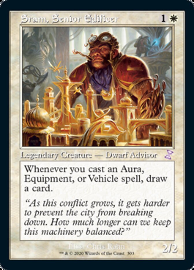 Sram, Senior Edificer (Timeshifted) [Time Spiral Remastered] MTG Single Magic: The Gathering | Red Claw Gaming