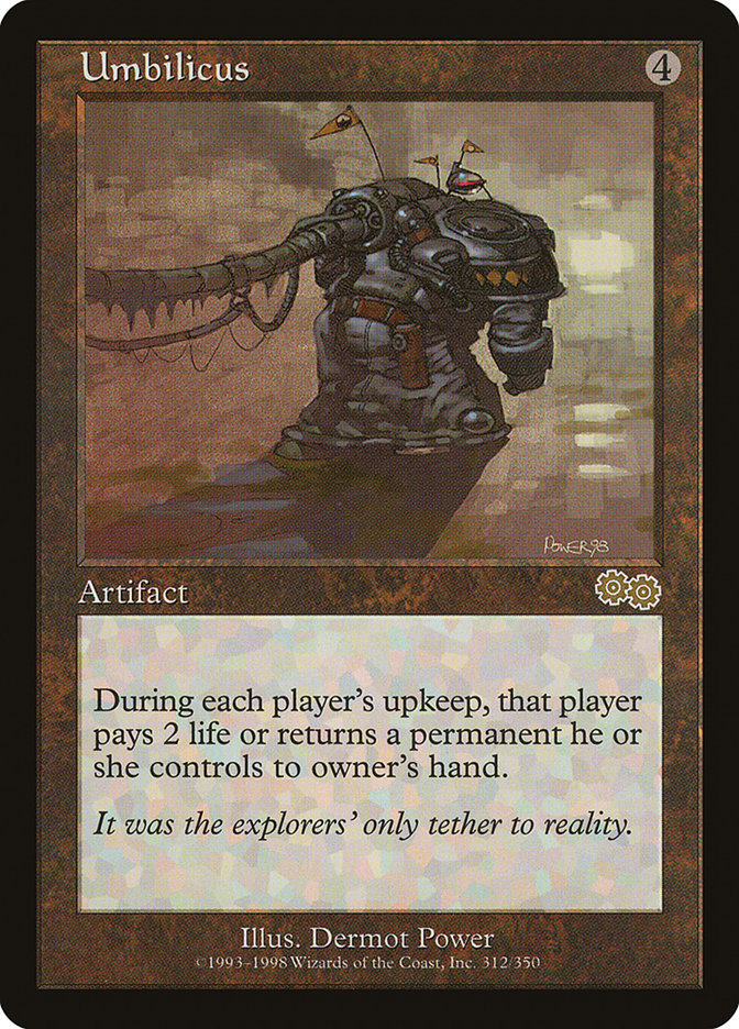 Umbilicus [Urza's Saga] MTG Single Magic: The Gathering | Red Claw Gaming