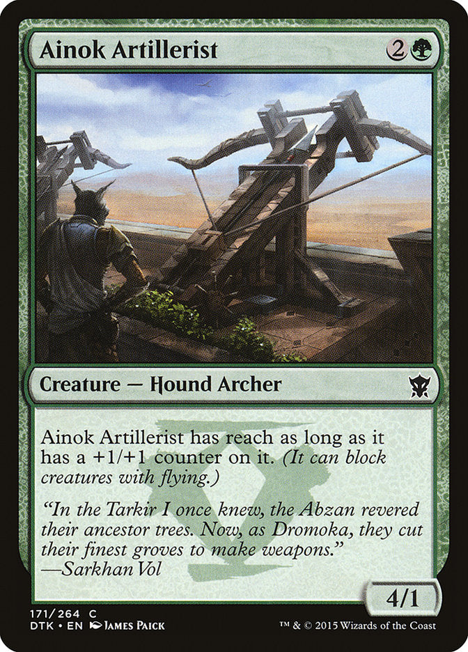 Ainok Artillerist [Dragons of Tarkir] MTG Single Magic: The Gathering | Red Claw Gaming