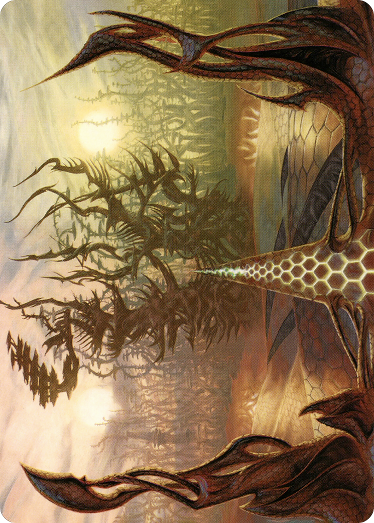 Thornglint Bridge Art Card [Modern Horizons 2 Art Series] MTG Single Magic: The Gathering    | Red Claw Gaming