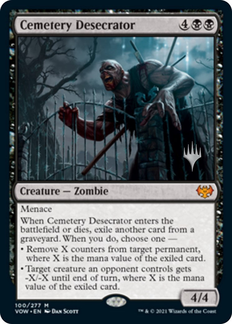 Cemetery Desecrator [Aetherdrift Promos] MTG Single Magic: The Gathering | Red Claw Gaming