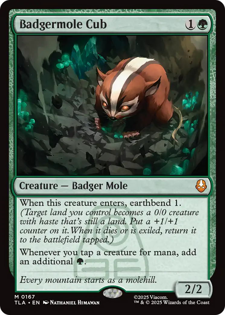 Badgermole Cub [Avatar: The Last Airbender] MTG Single Magic: The Gathering | Red Claw Gaming