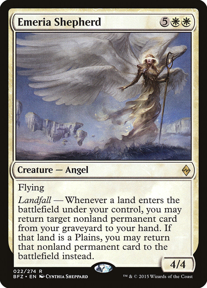 Emeria Shepherd [Battle for Zendikar] MTG Single Magic: The Gathering | Red Claw Gaming