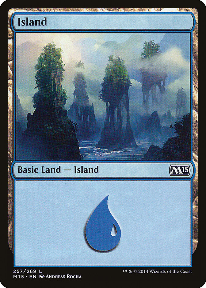 Island (257) [Magic 2015] MTG Single Magic: The Gathering | Red Claw Gaming