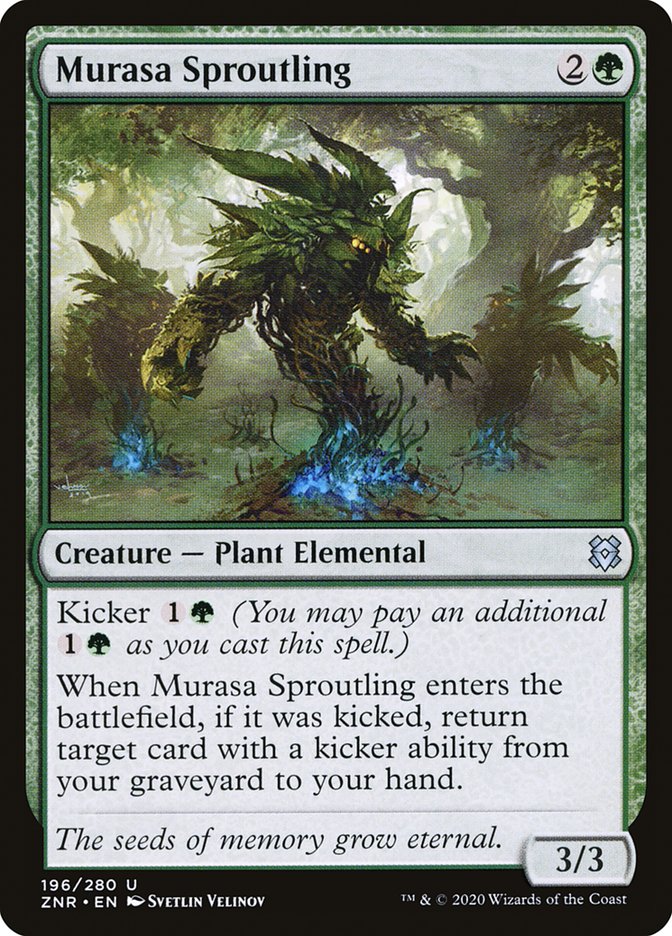 Murasa Sproutling [Zendikar Rising] MTG Single Magic: The Gathering | Red Claw Gaming