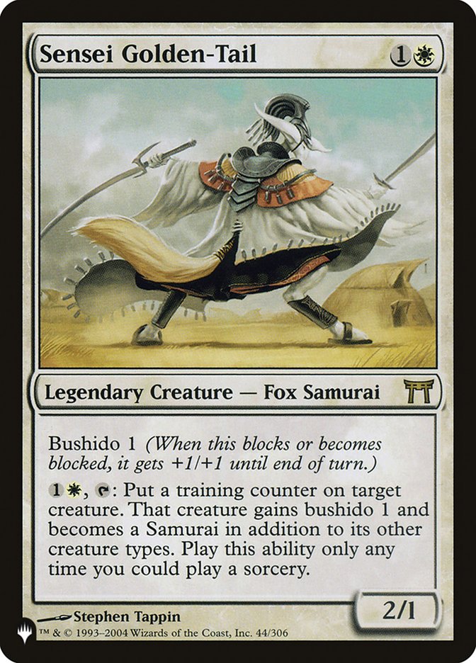 Sensei Golden-Tail [The List] MTG Single Magic: The Gathering | Red Claw Gaming
