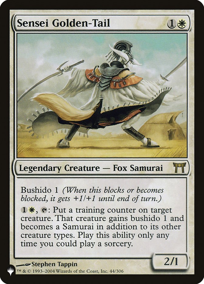 Sensei Golden-Tail [The List] MTG Single Magic: The Gathering    | Red Claw Gaming