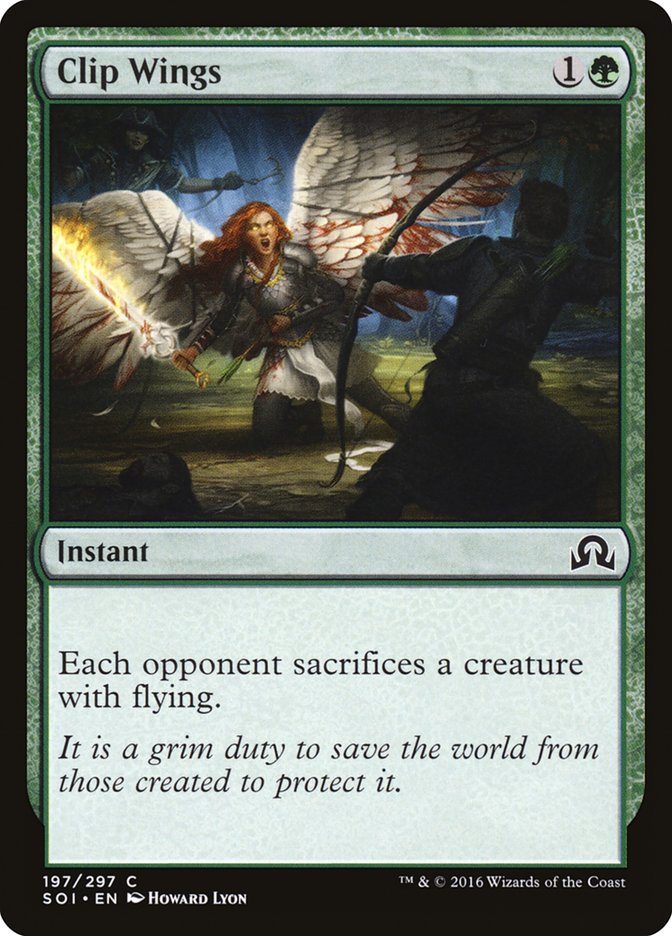 Clip Wings [Shadows over Innistrad] MTG Single Magic: The Gathering | Red Claw Gaming