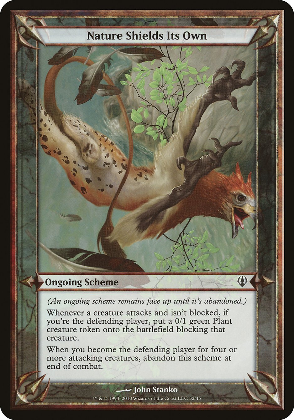 Nature Shields Its Own (Schemes) [Archenemy Schemes] MTG Single Magic: The Gathering | Red Claw Gaming