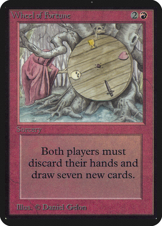 Wheel of Fortune [Alpha Edition] MTG Single Magic: The Gathering | Red Claw Gaming