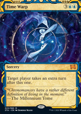 Time Warp (Foil Etched) [Strixhaven: Mystical Archive] MTG Single Magic: The Gathering | Red Claw Gaming