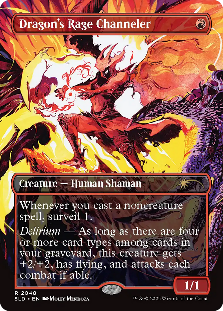 Dragon's Rage Channeler (2048) (Rainbow Foil) [Secret Lair Drop Series] MTG Single Magic: The Gathering | Red Claw Gaming