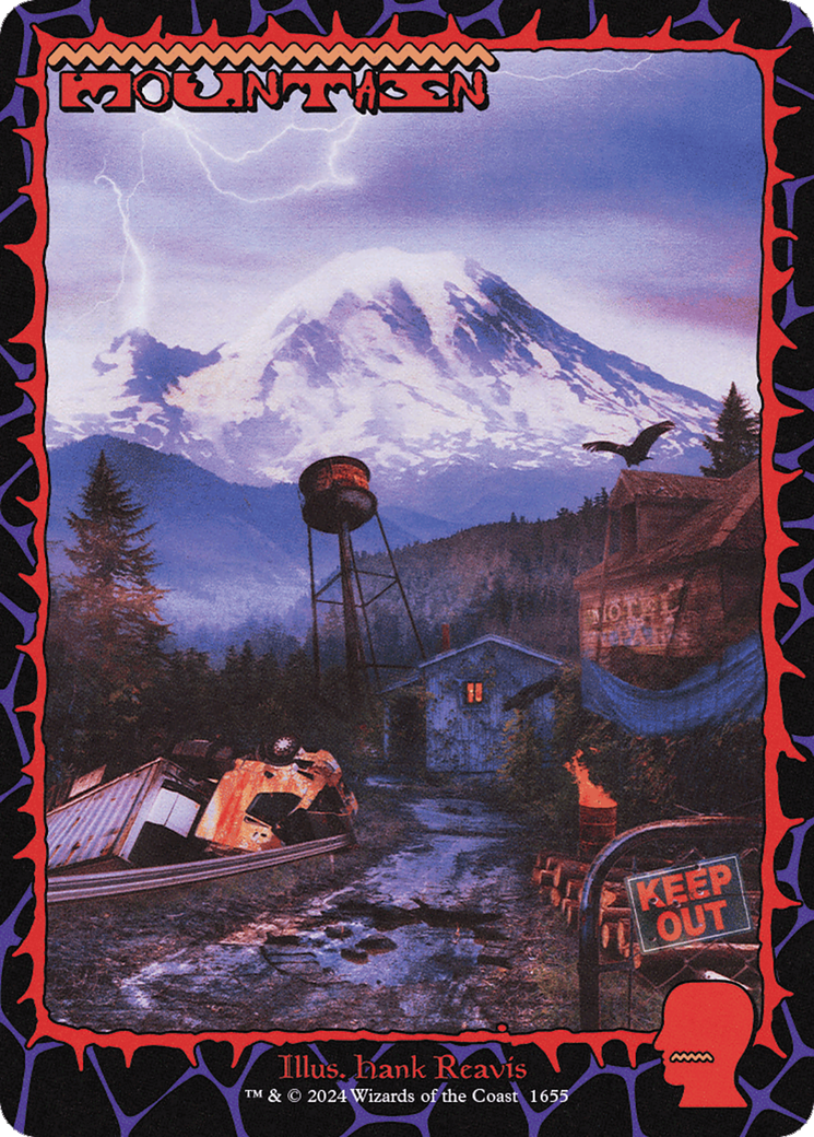 Mountain (1655) [Secret Lair Drop Series] MTG Single Magic: The Gathering | Red Claw Gaming