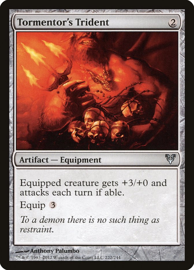 Tormentor's Trident [Avacyn Restored] MTG Single Magic: The Gathering | Red Claw Gaming