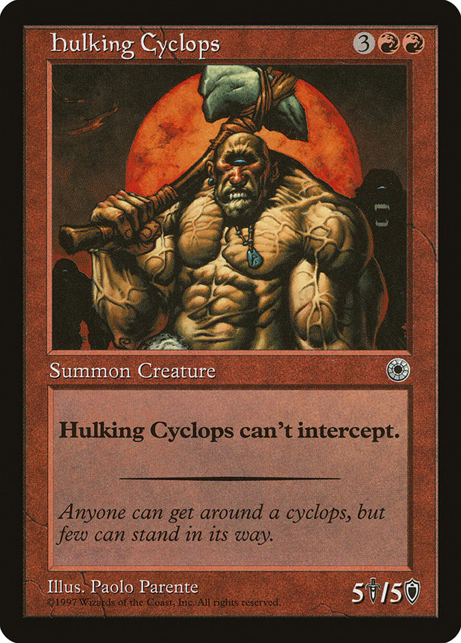 Hulking Cyclops [Portal] MTG Single Magic: The Gathering | Red Claw Gaming