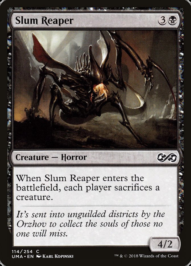 Slum Reaper [Ultimate Masters] MTG Single Magic: The Gathering | Red Claw Gaming