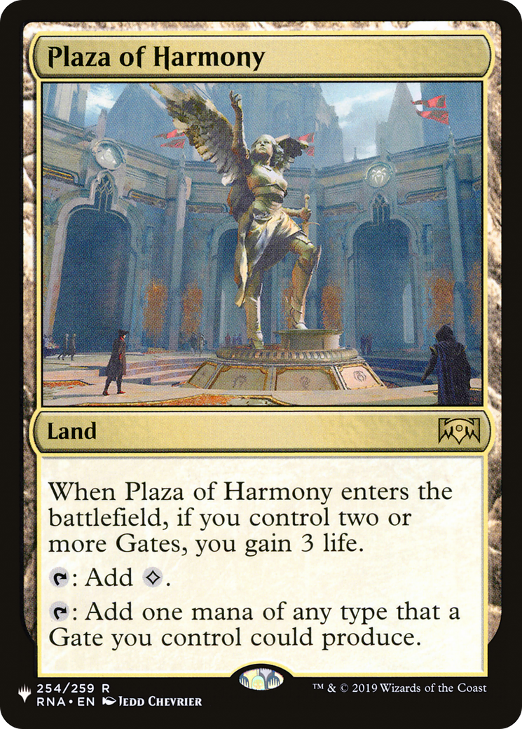 Plaza of Harmony [The List] MTG Single Magic: The Gathering | Red Claw Gaming