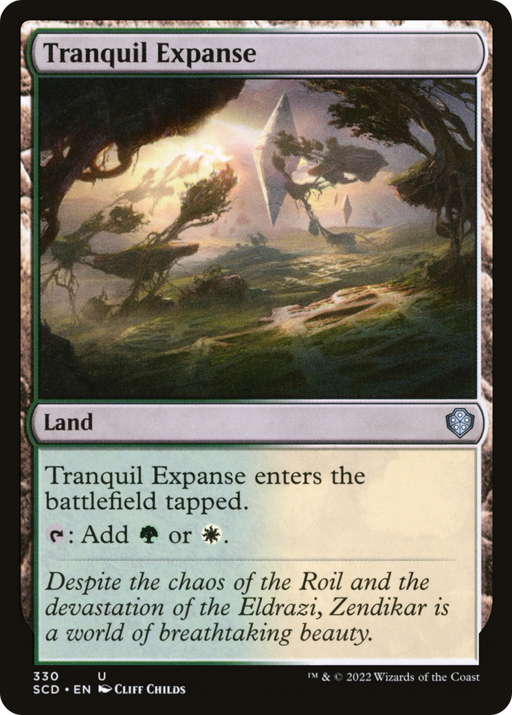 Tranquil Expanse [Starter Commander Decks] MTG Single Magic: The Gathering | Red Claw Gaming
