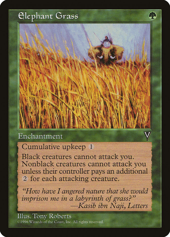 Elephant Grass [Visions] MTG Single Magic: The Gathering | Red Claw Gaming
