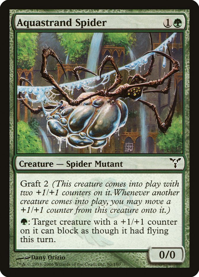 Aquastrand Spider [Dissension] MTG Single Magic: The Gathering | Red Claw Gaming