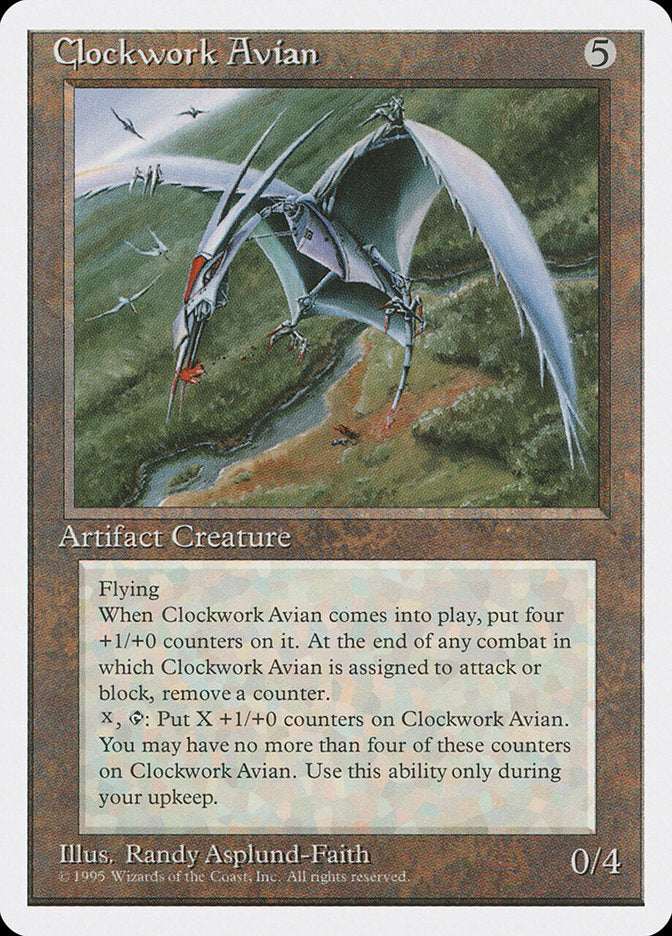 Clockwork Avian [Fourth Edition] MTG Single Magic: The Gathering | Red Claw Gaming