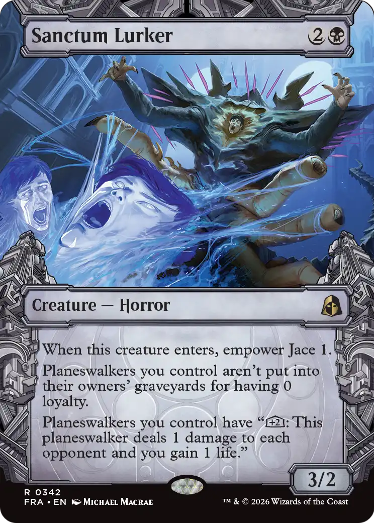 Sanctum Lurker (Showcase) [Reality Fracture] MTG Single Magic: The Gathering | Red Claw Gaming