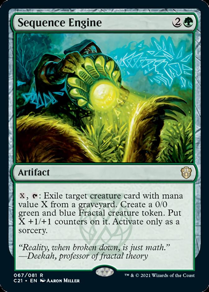 Sequence Engine [Commander 2021] MTG Single Magic: The Gathering | Red Claw Gaming