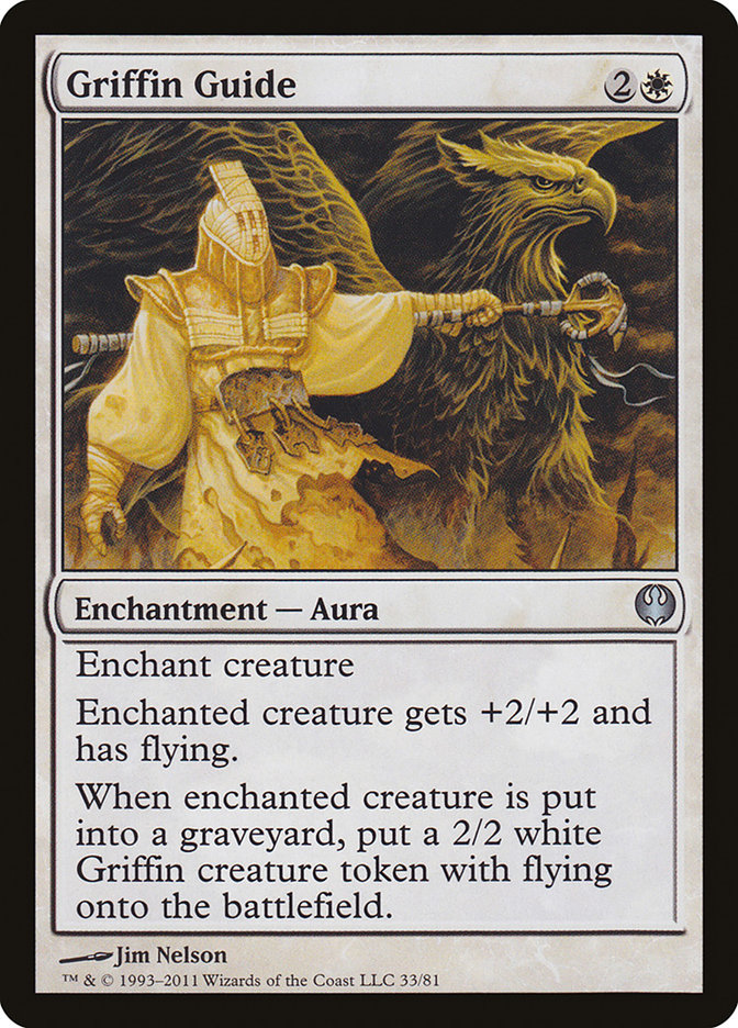 Griffin Guide [Duel Decks: Knights vs. Dragons] MTG Single Magic: The Gathering | Red Claw Gaming