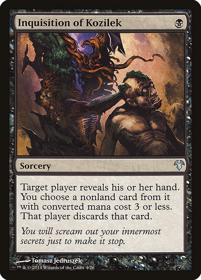 Inquisition of Kozilek [Modern Event Deck 2014] MTG Single Magic: The Gathering | Red Claw Gaming