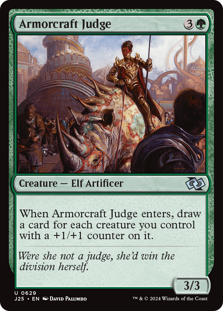Armorcraft Judge [Foundations Jumpstart] MTG Single Magic: The Gathering | Red Claw Gaming