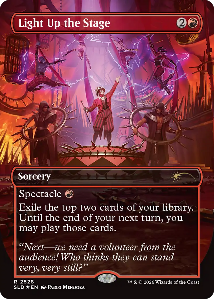 Light Up the Stage [Secret Lair Drop Series] MTG Single Magic: The Gathering | Red Claw Gaming