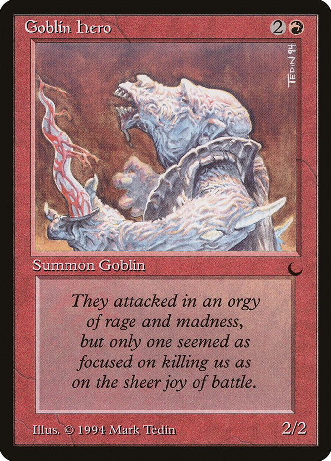 Goblin Hero [The Dark] MTG Single Magic: The Gathering | Red Claw Gaming