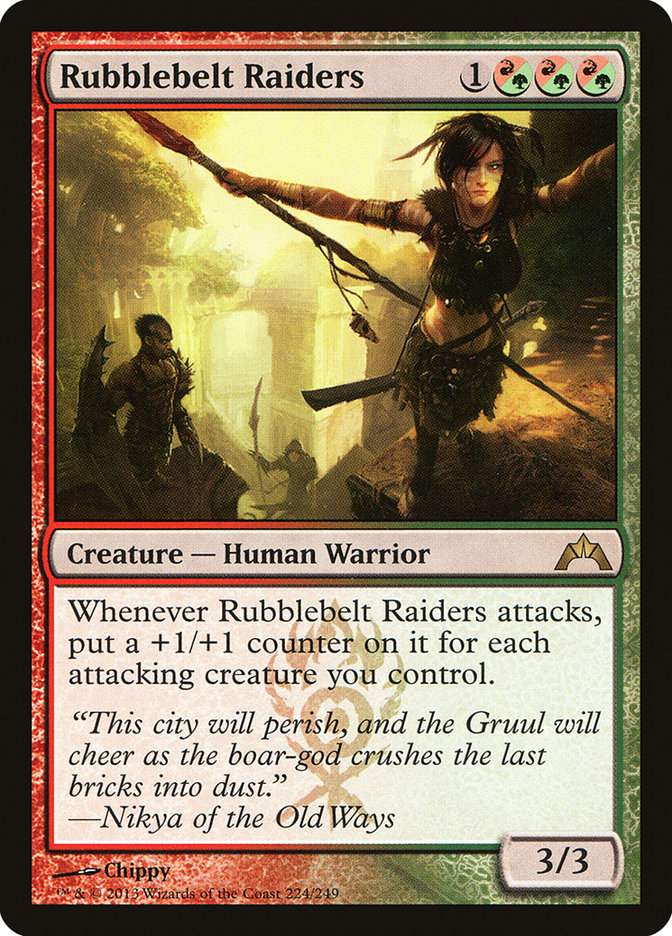 Rubblebelt Raiders [Gatecrash] MTG Single Magic: The Gathering | Red Claw Gaming