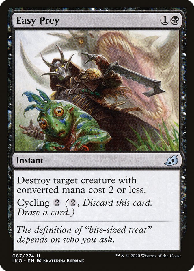 Easy Prey [Ikoria: Lair of Behemoths] MTG Single Magic: The Gathering | Red Claw Gaming