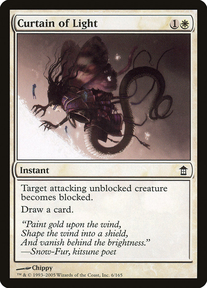 Curtain of Light [Saviors of Kamigawa] MTG Single Magic: The Gathering    | Red Claw Gaming