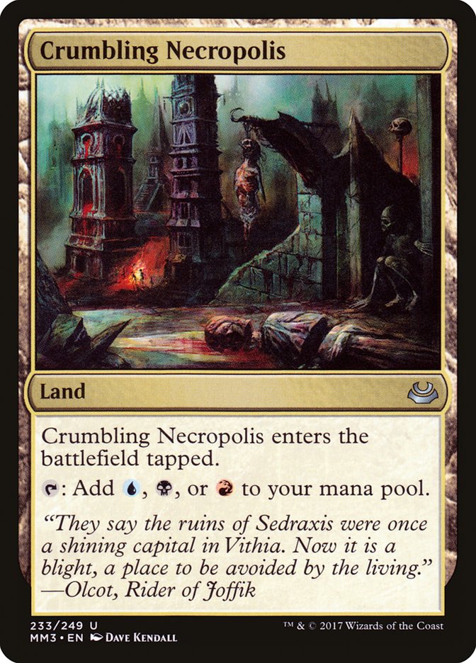 Crumbling Necropolis [Modern Masters 2017] MTG Single Magic: The Gathering | Red Claw Gaming