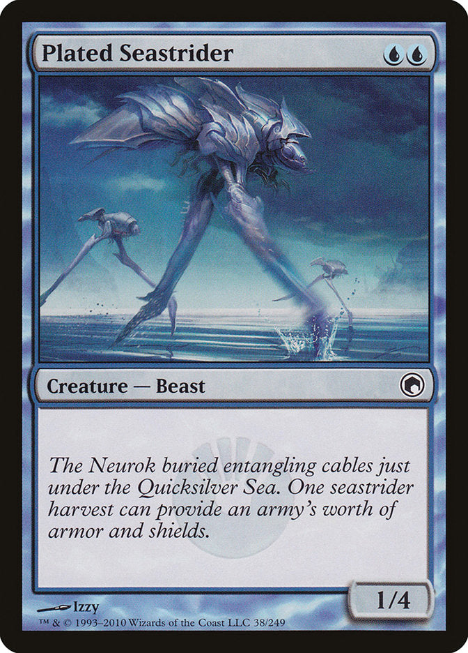 Plated Seastrider [Scars of Mirrodin] MTG Single Magic: The Gathering | Red Claw Gaming