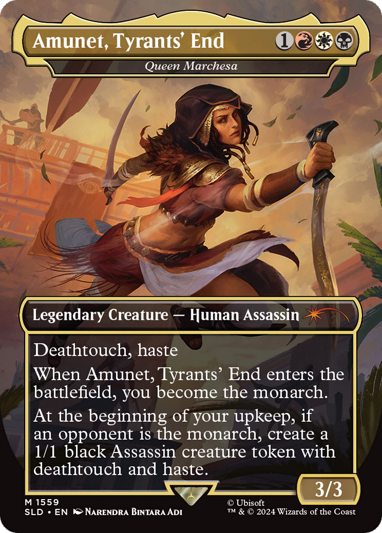 Amunet, Tyrants' End - Queen Marchesa [Secret Lair Drop Series] MTG Single Magic: The Gathering | Red Claw Gaming