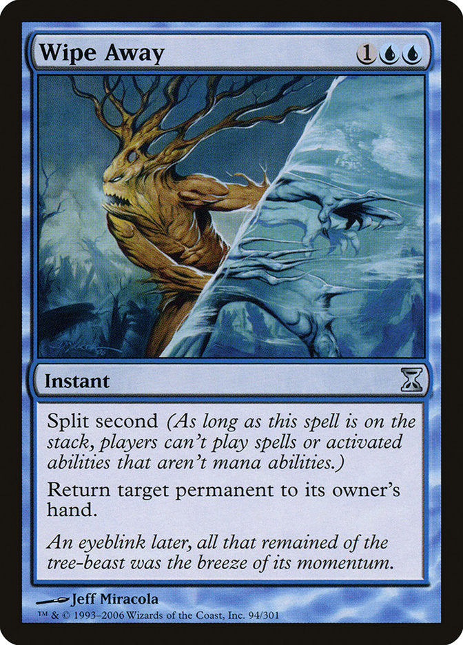Wipe Away [Time Spiral] MTG Single Magic: The Gathering | Red Claw Gaming