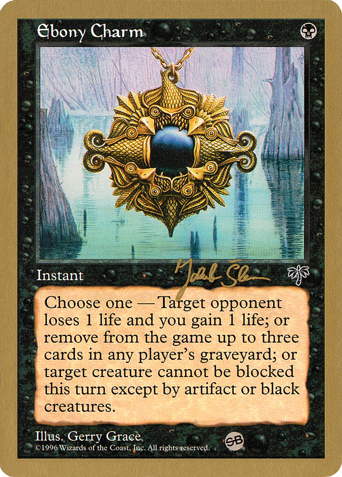 Ebony Charm (Jakub Slemr) (SB) [World Championship Decks 1997] MTG Single Magic: The Gathering | Red Claw Gaming