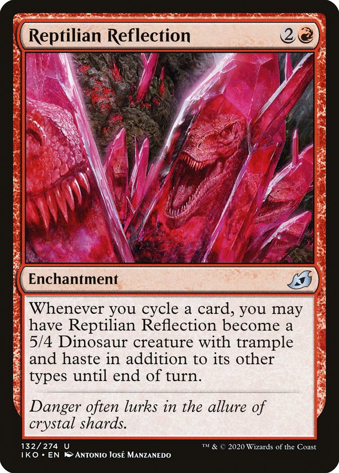 Reptilian Reflection [Ikoria: Lair of Behemoths] MTG Single Magic: The Gathering | Red Claw Gaming