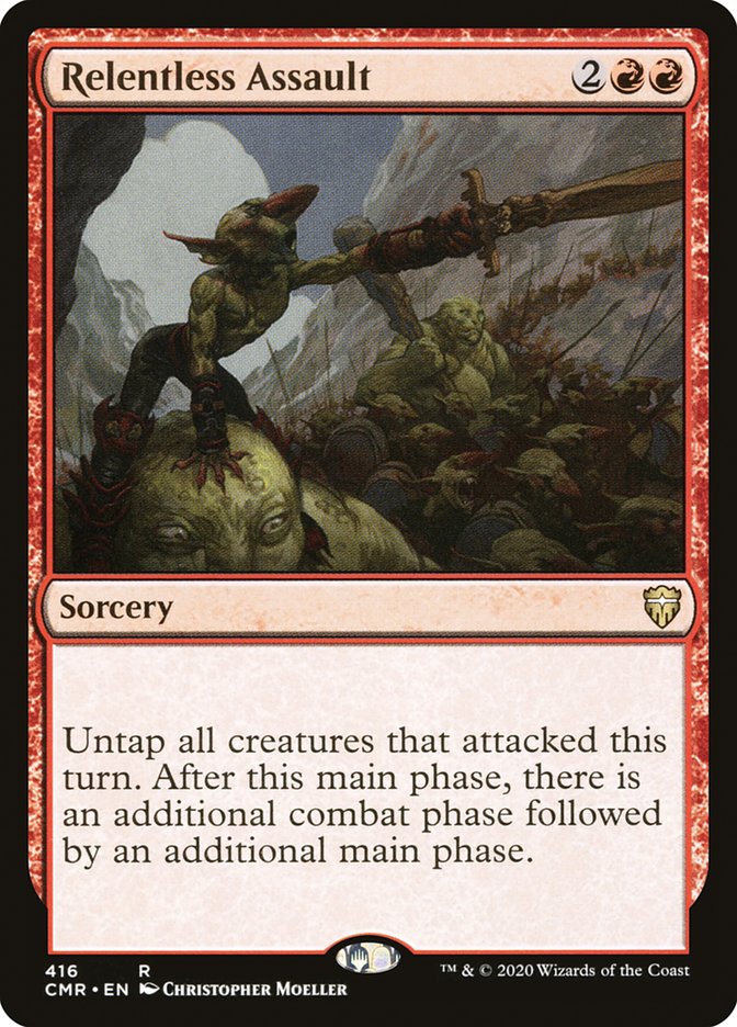 Relentless Assault [Commander Legends] MTG Single Magic: The Gathering | Red Claw Gaming