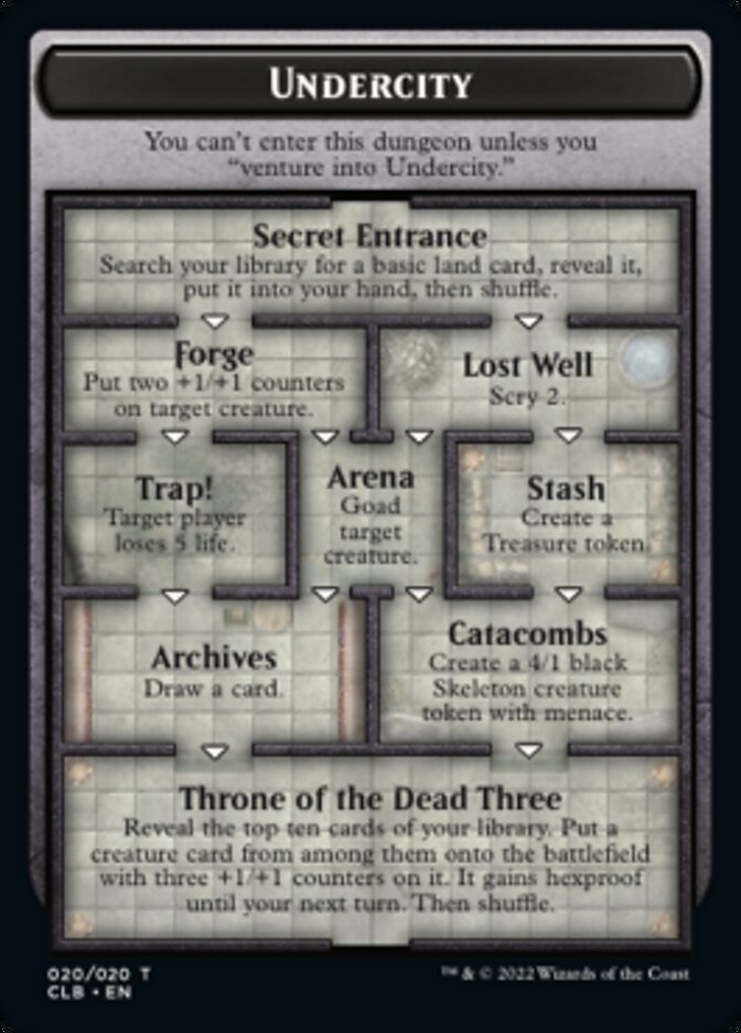 Undercity (Oversized) [Oversize Cards] MTG Single Magic: The Gathering | Red Claw Gaming