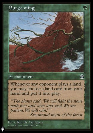 Burgeoning [The List] MTG Single Magic: The Gathering | Red Claw Gaming