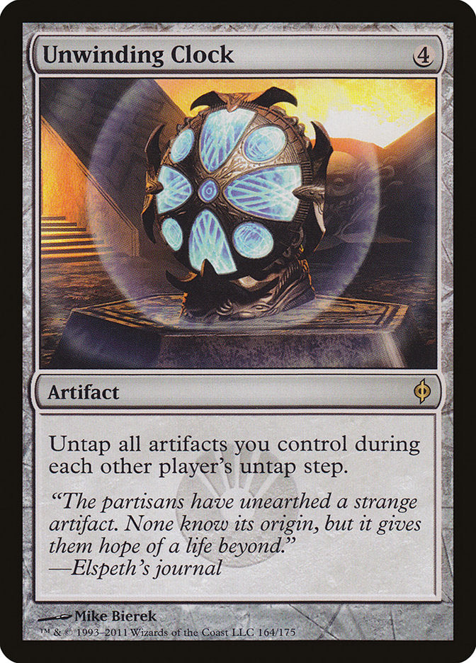 Unwinding Clock [New Phyrexia] MTG Single Magic: The Gathering | Red Claw Gaming