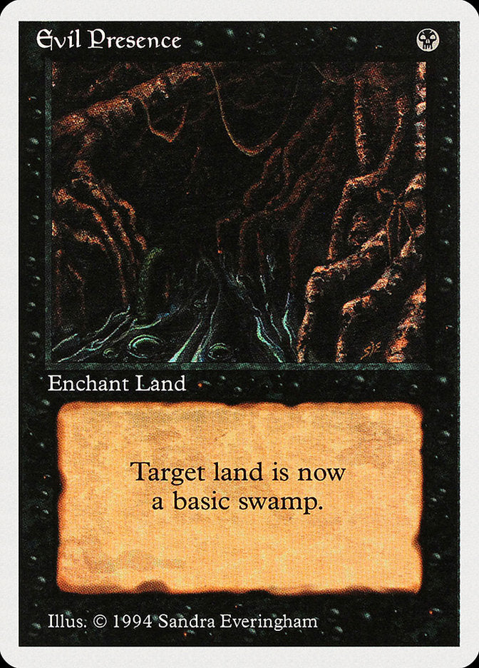 Evil Presence [Summer Magic / Edgar] MTG Single Magic: The Gathering | Red Claw Gaming