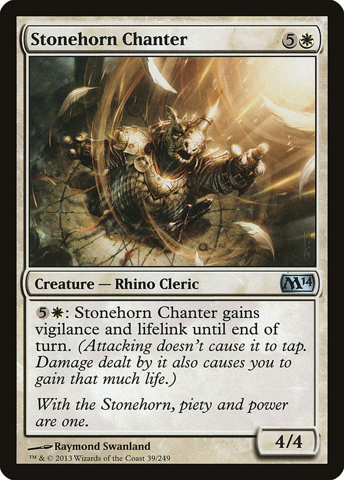 Stonehorn Chanter [Magic 2014] MTG Single Magic: The Gathering | Red Claw Gaming